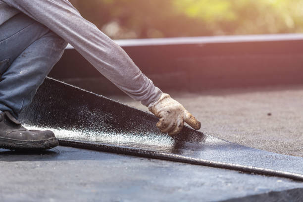 Professional Emergency Waterproofing technician working in Hamilton, VA